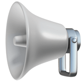 loudspeaker emoji