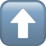 up-arrow emoji